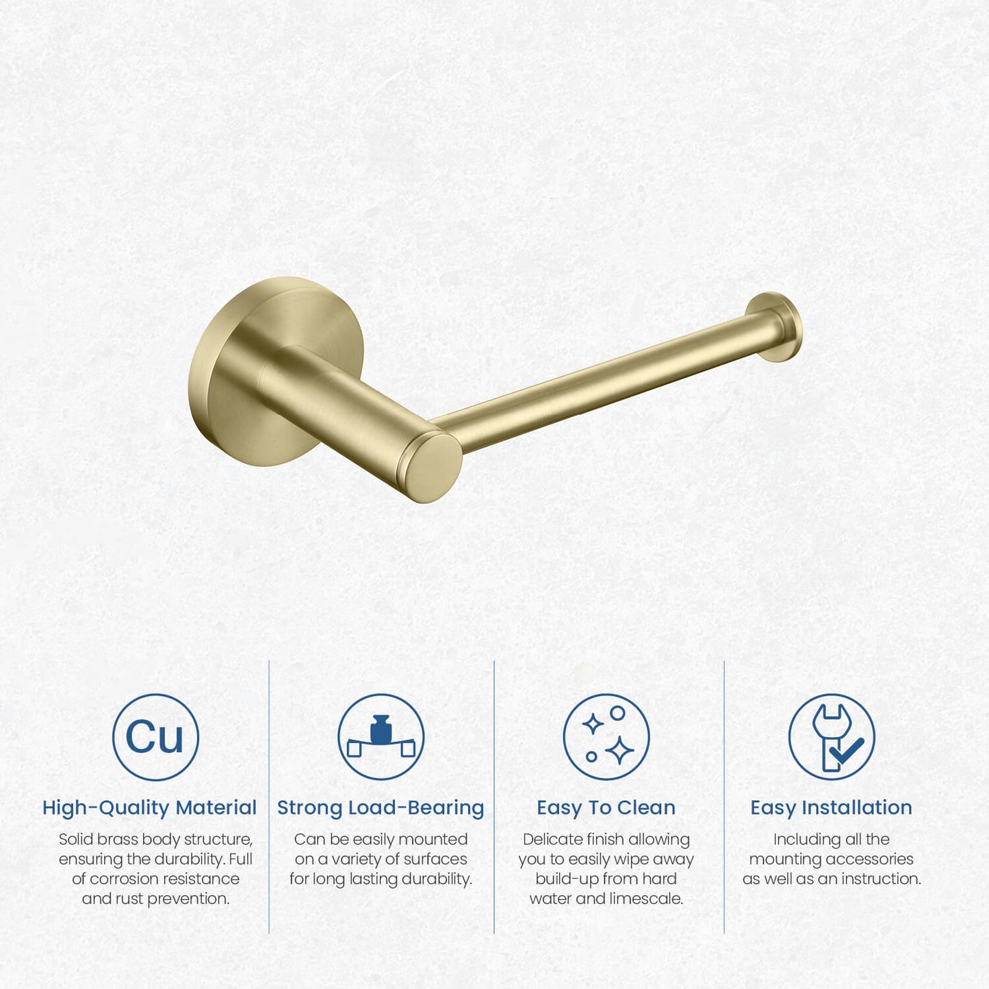 Premium Design Brass Tissue Holder Without AA260041