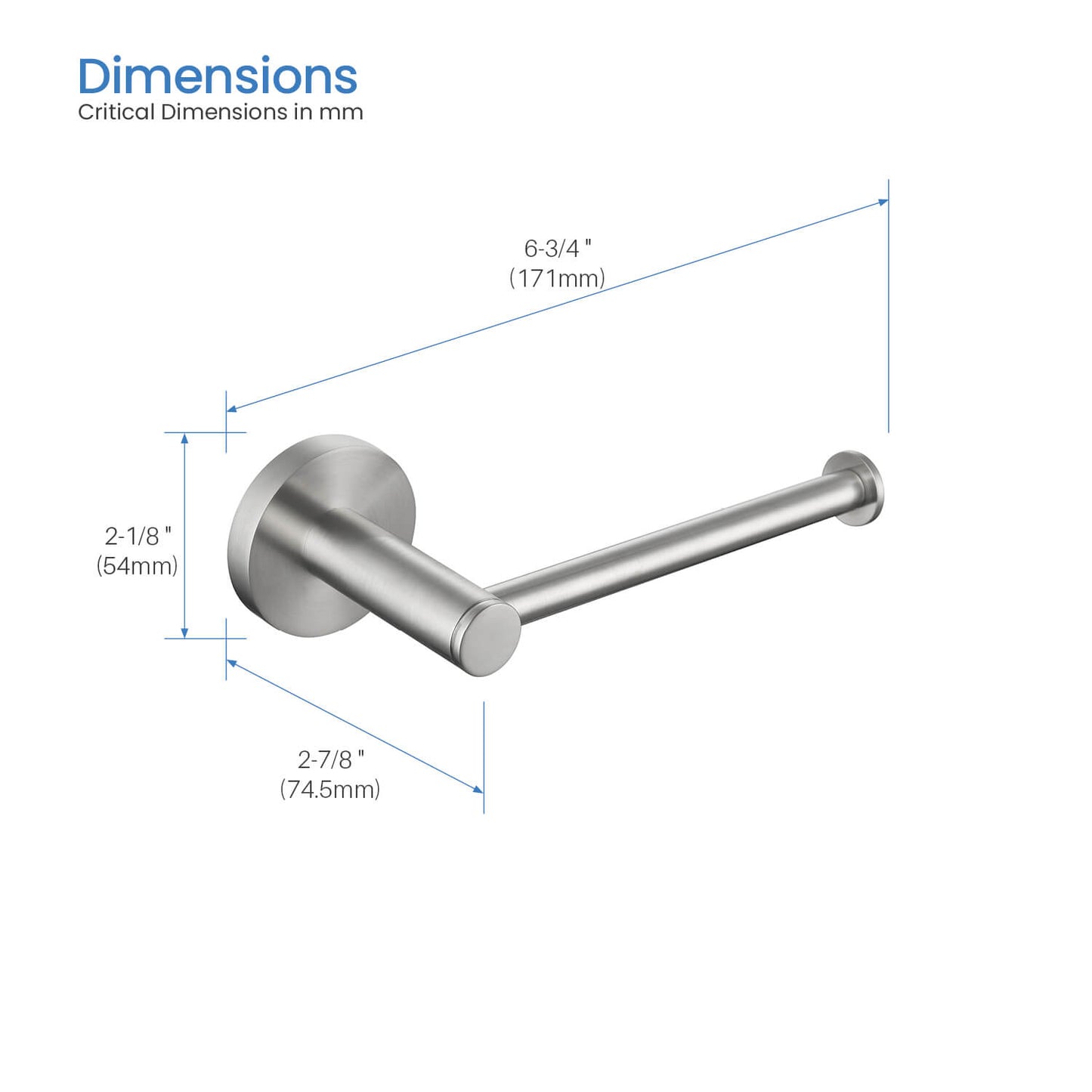 Premium Design Brass Tissue Holder Without AA260041