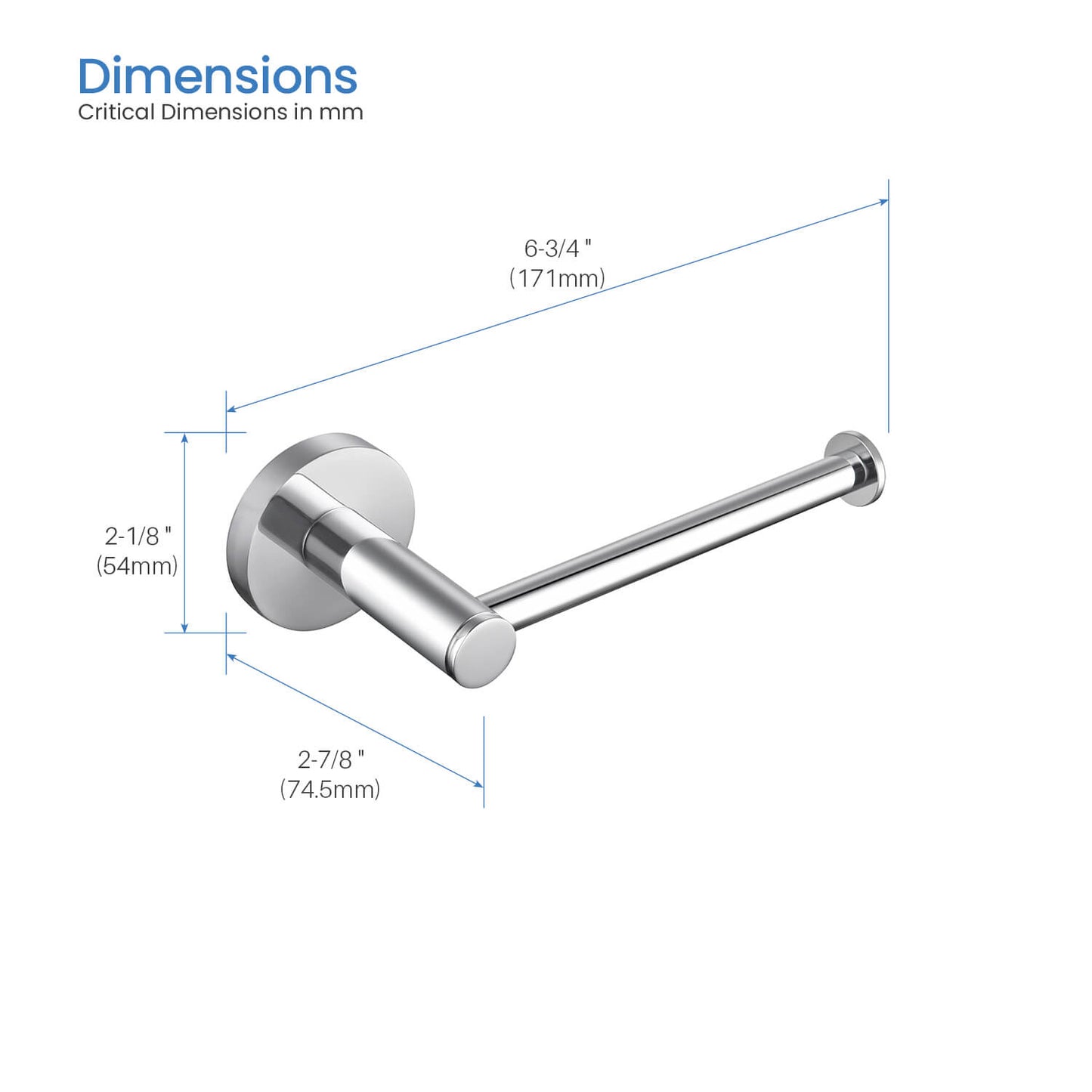 Premium Design Brass Tissue Holder Without AA260041