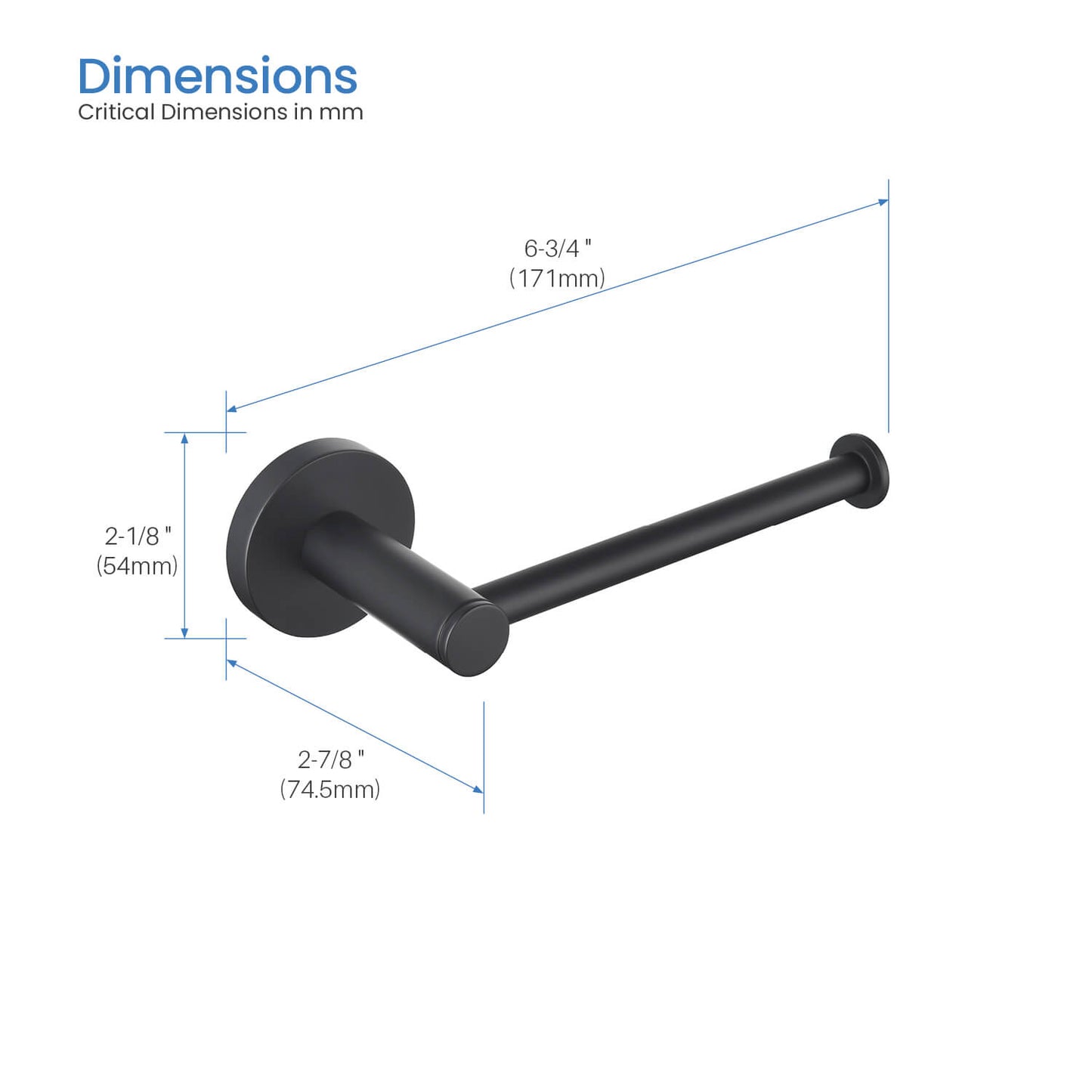 Premium Design Brass Tissue Holder Without AA260041