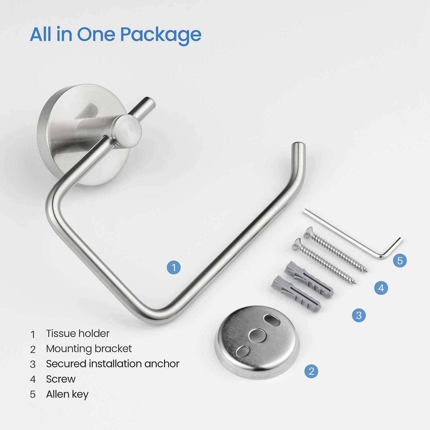 Functional  Brass Tissue Holder AA260043