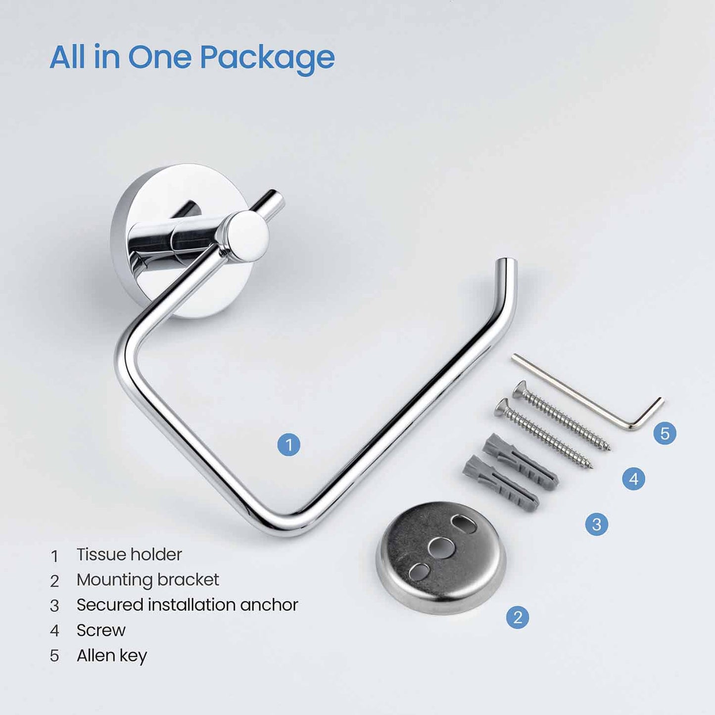 Functional  Brass Tissue Holder AA260043