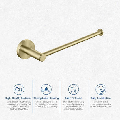 Brass Towel Ring with Modern Touch AA260050