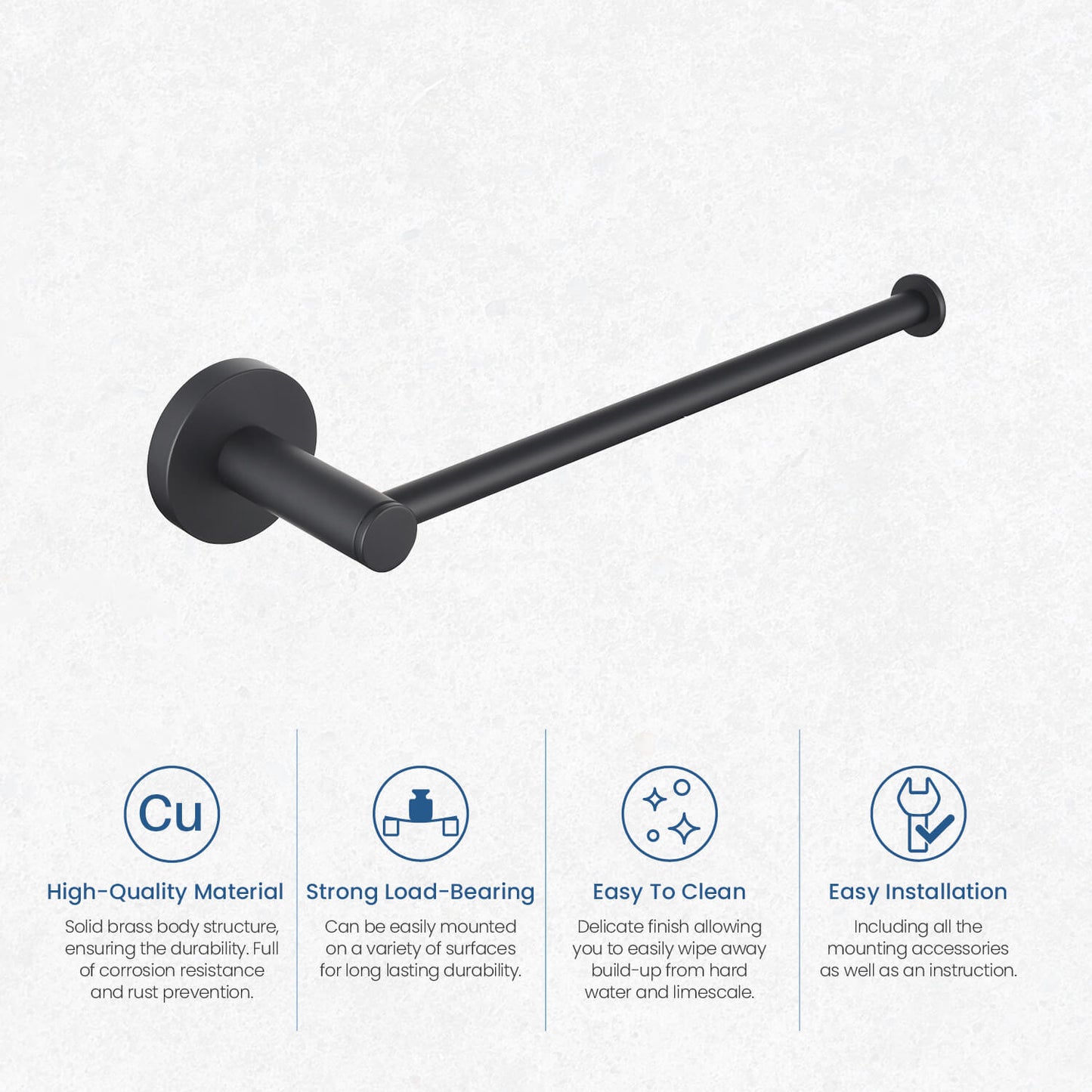 Brass Towel Ring with Modern Touch AA260050