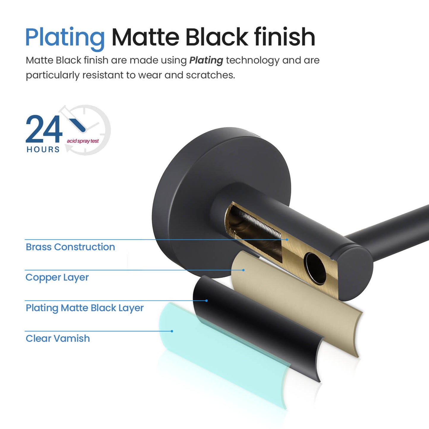 Brass Towel Ring with Modern Touch AA260050