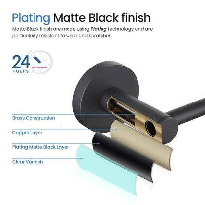 Brass Towel Ring with Modern Touch AA260050