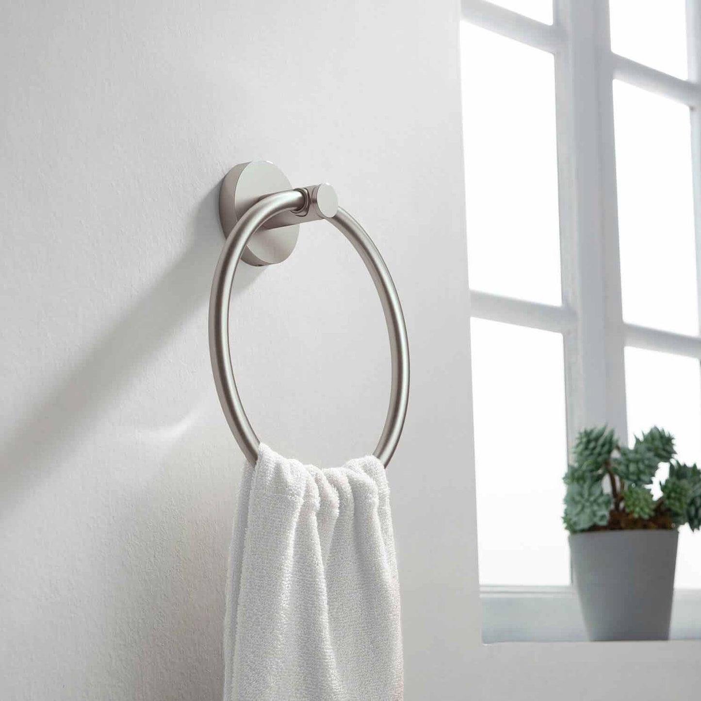 Stylish Brass Towel Ring AA260051