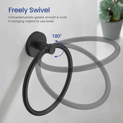 Stylish Brass Towel Ring AA260051
