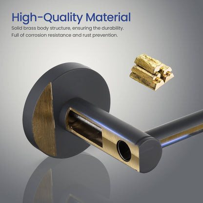 Orbis High-Quality Brass Towel Bar 450mm AA260052