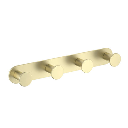 Sleek and Functional Brass Robe Hook for Bathroom Organization AA310014