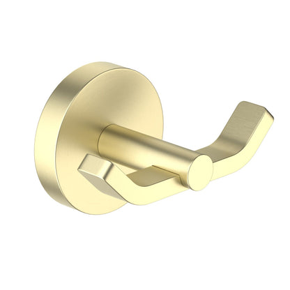 Luxury Bathroom Solid Brass Construction Double Robe Hook AA320012