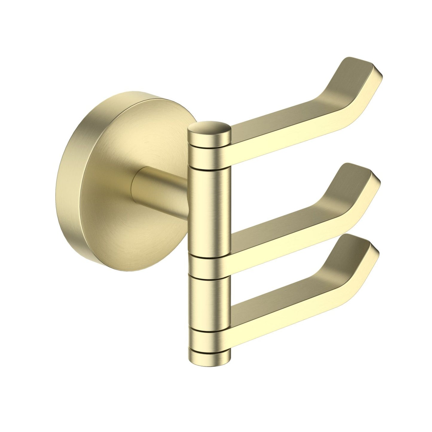 Brass  Swing Rotabale 3 hooks AA320013