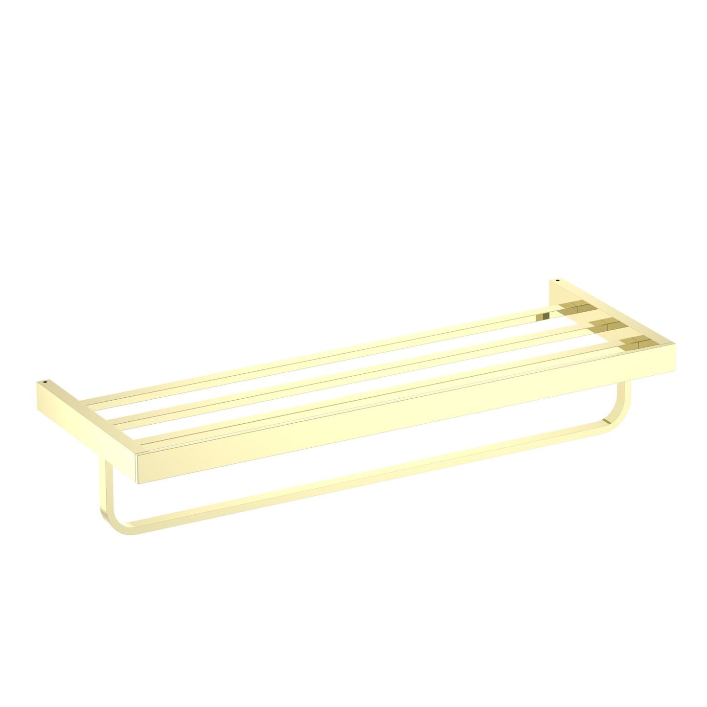 Brass Wall-Mounted Towel Rack with SUS304 Installation Parts AA350058