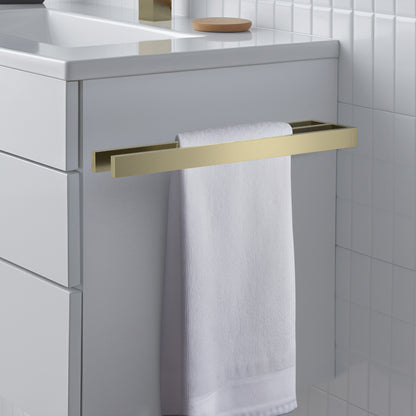 Double Wall mounted Bathroom Brass Towel holder AA350082