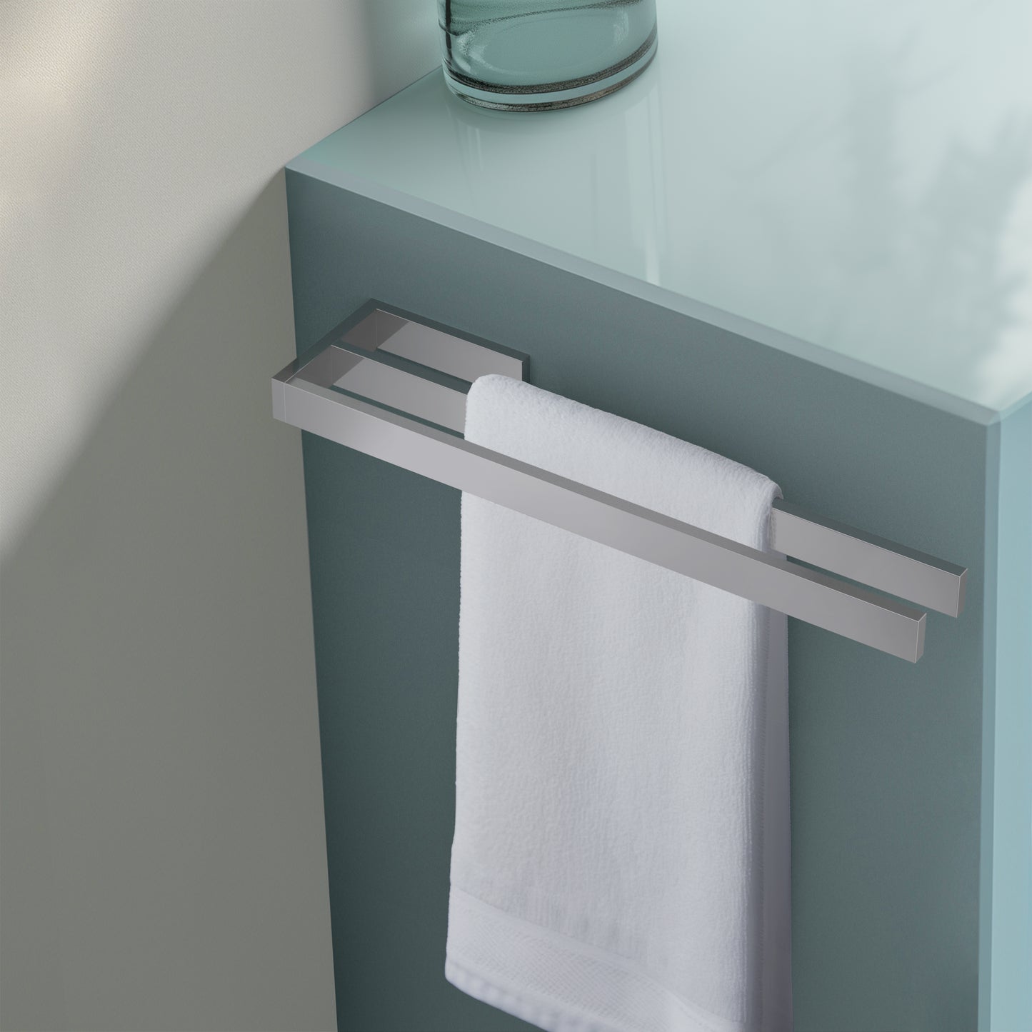 Double Wall mounted Bathroom Brass Towel holder AA350082