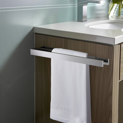 Double Wall mounted Bathroom Brass Towel holder AA350082
