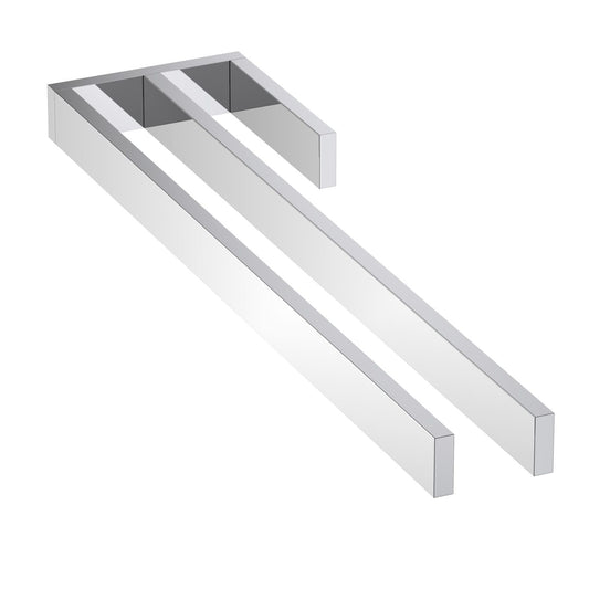 Double Wall mounted Bathroom Brass Towel holder AA350082
