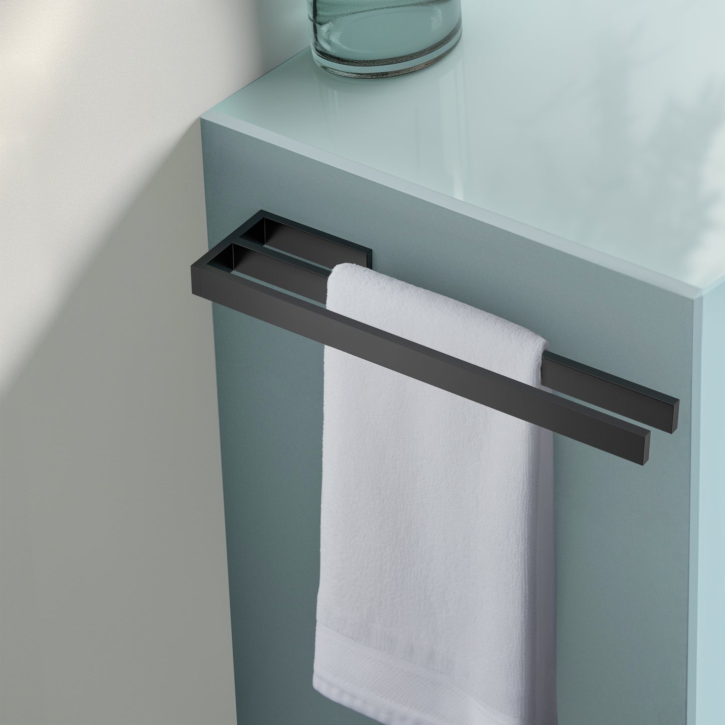 Double Wall mounted Bathroom Brass Towel holder AA350082