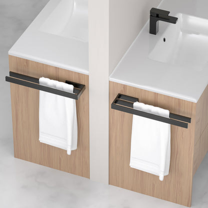 Double Wall mounted Bathroom Brass Towel holder AA350082