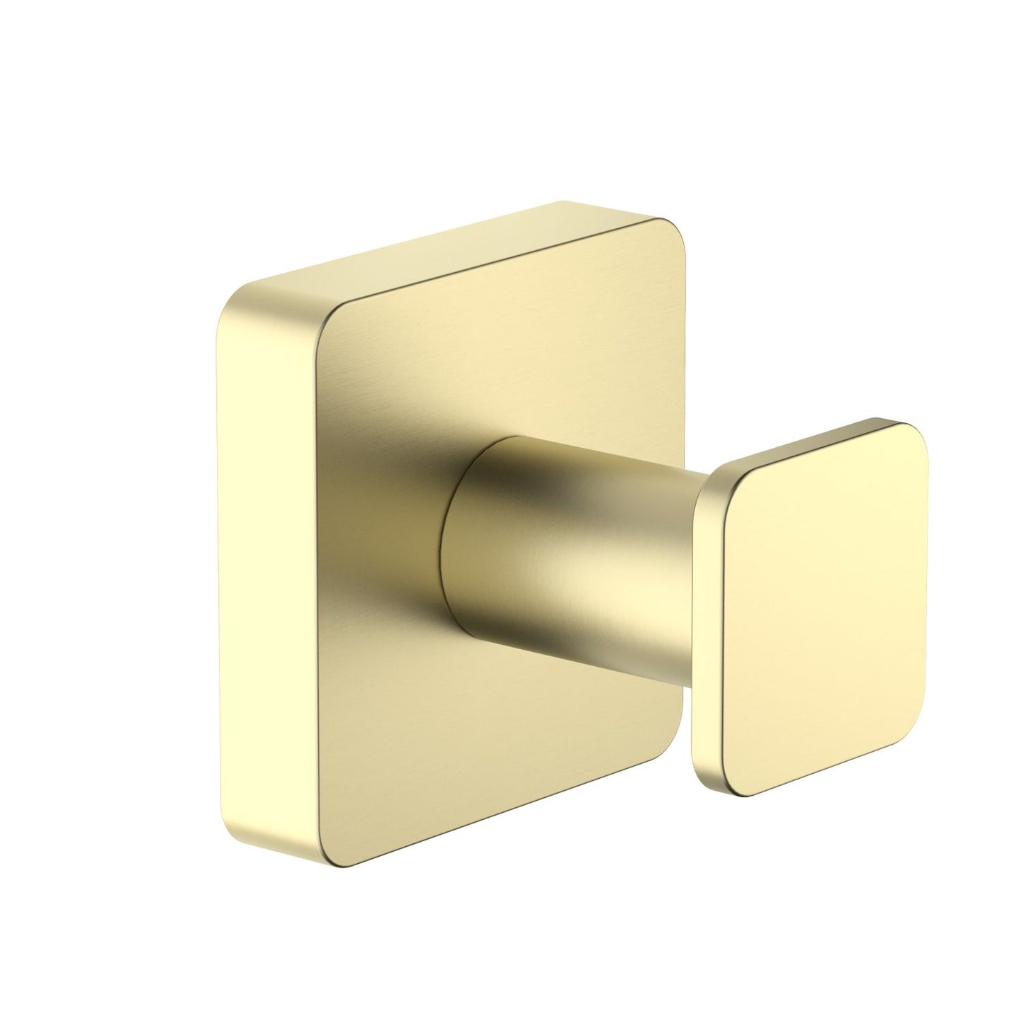 Solid square brass bathroom robe hook AA380011