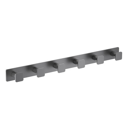 Wall Mounted 6-Hook Rack for Bathroom and Kitchen AA380016