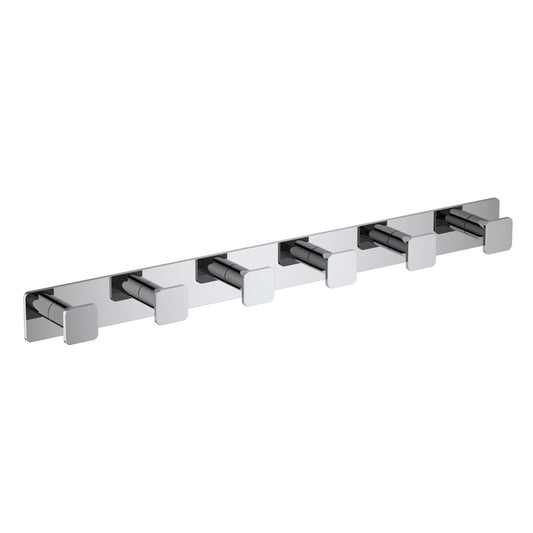 Wall Mounted 6-Hook Rack for Bathroom and Kitchen AA380016