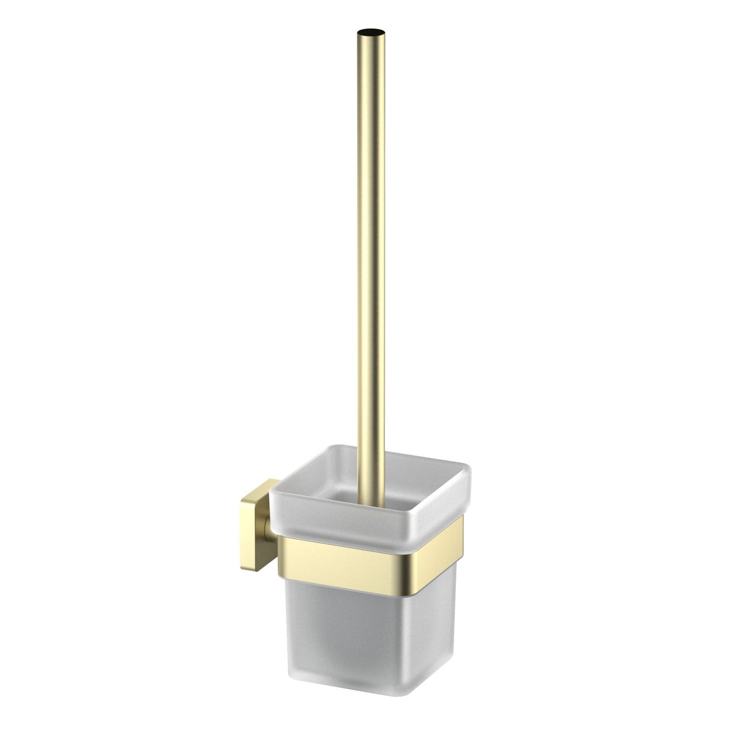 Luxury Brass Wall-Mounted Toilet Brush Holder for Modern Bathrooms AA380061
