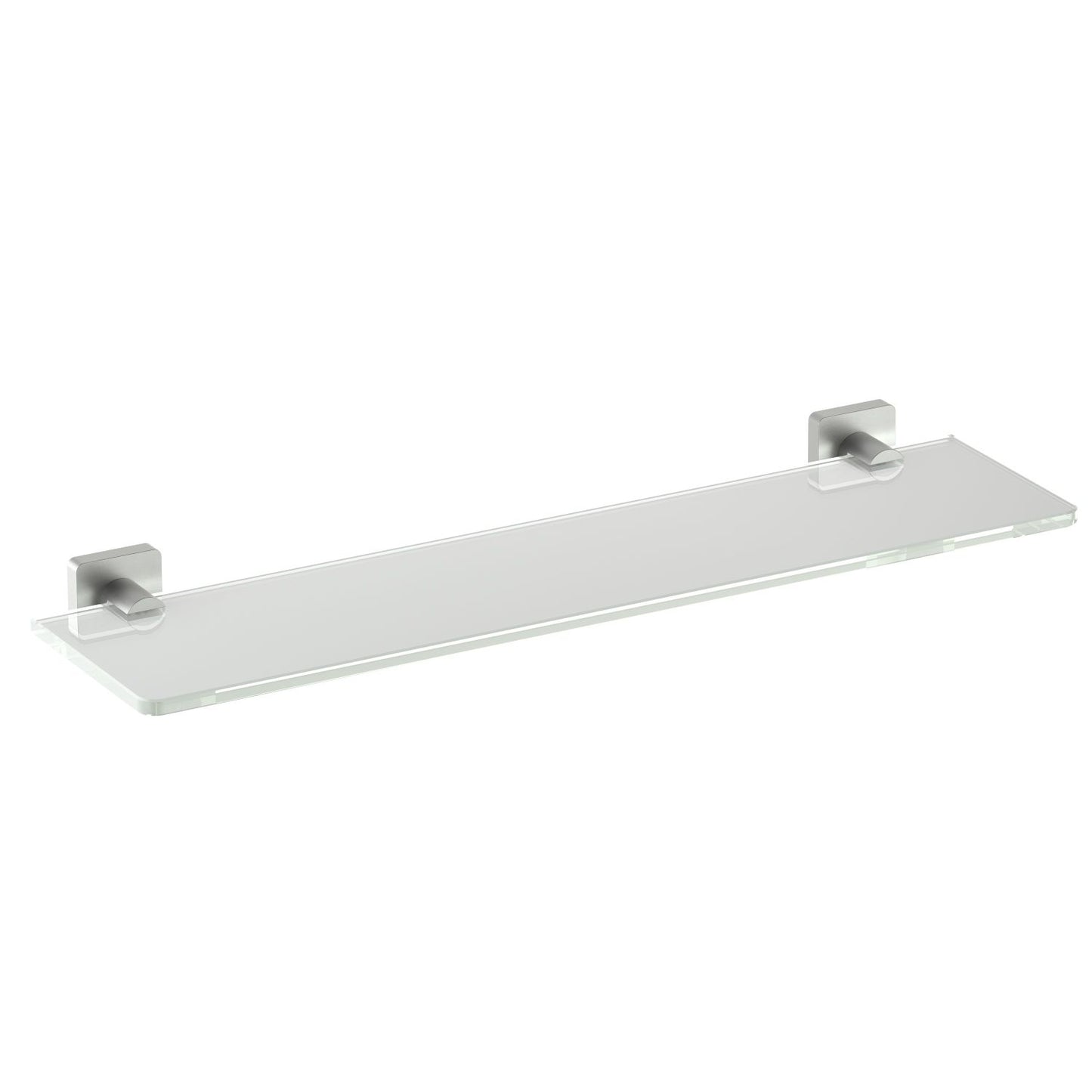 Brass Holder and 8mm Transparent Glass Shelf for Sleek Bathroom Storage AA380071