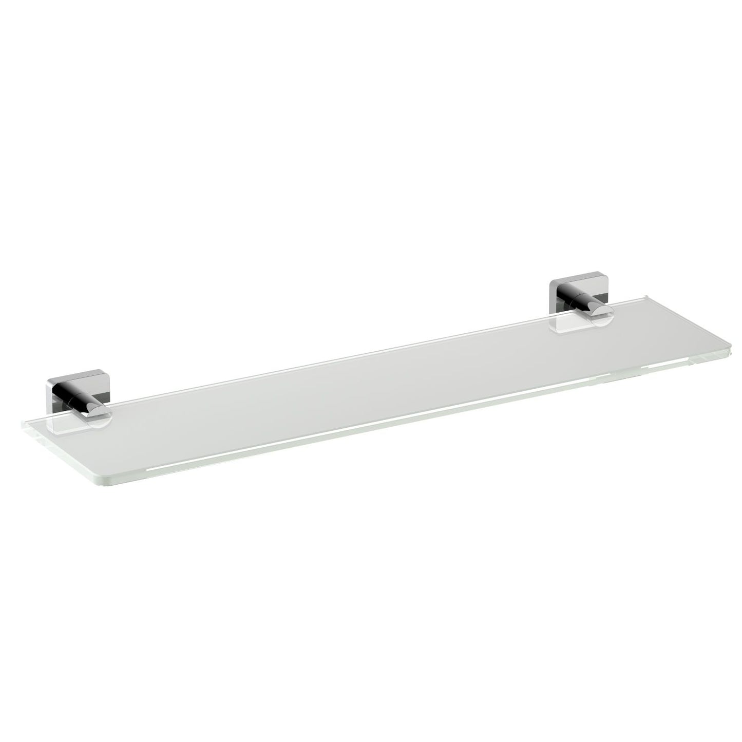 Brass Holder and 8mm Transparent Glass Shelf for Sleek Bathroom Storage AA380071