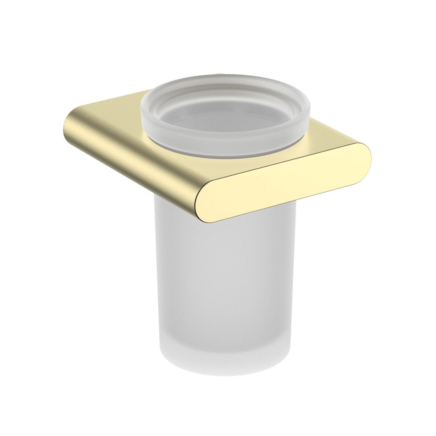 Elegant Glass Tumbler Holder with Premium Zinc Alloy Holder Design AA400032