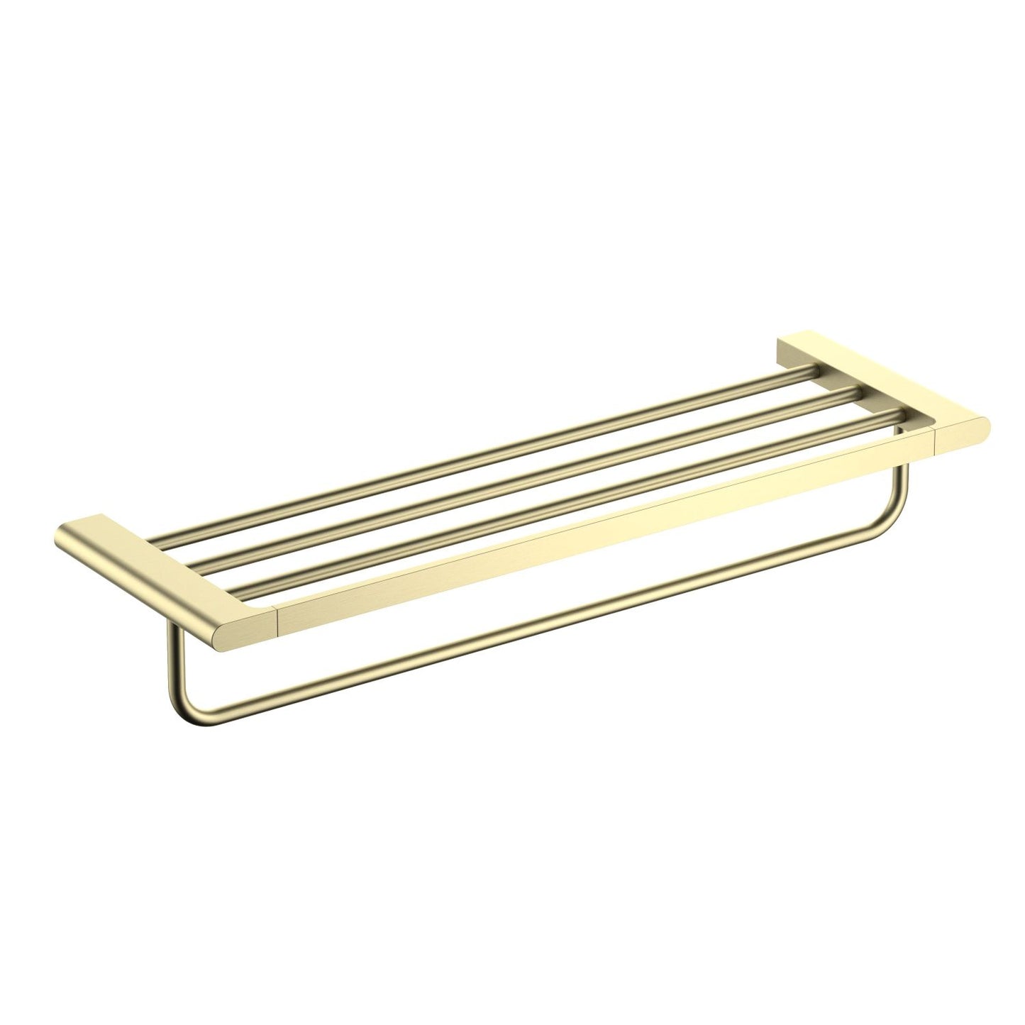 Durable Zinc Alloy Bath Towel Rack – Sleek & Space-Saving Design AA400058