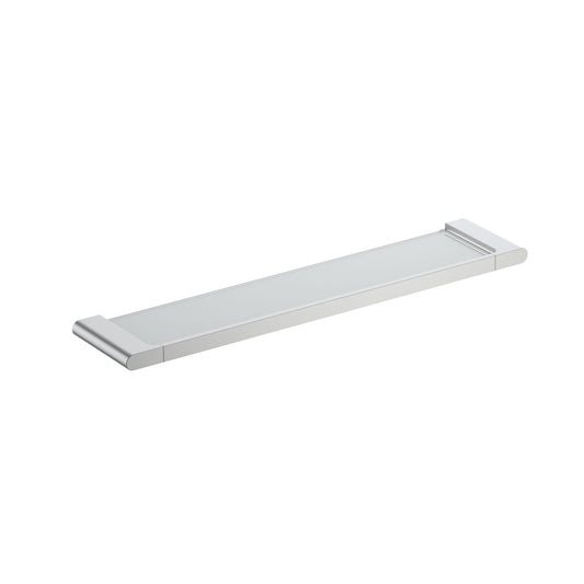 Space-Saving Zinc alloy and Glass Shelf for Modern Living AA400071