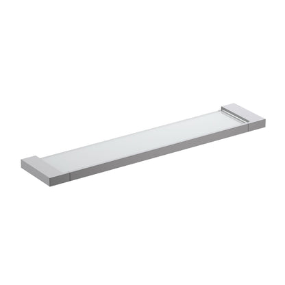 Elegant Metal Material Glass Shelf for Modern Interiors AA410071