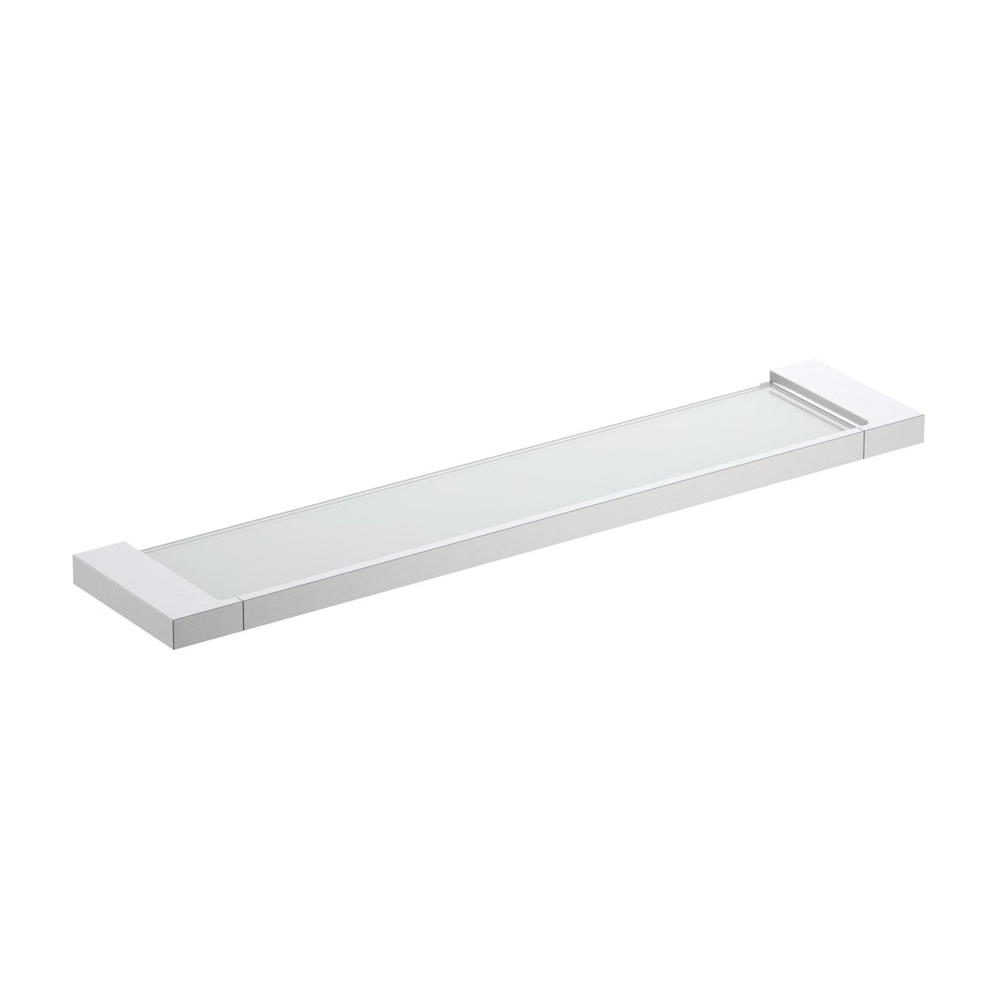 Elegant Metal Material Glass Shelf for Modern Interiors AA410071