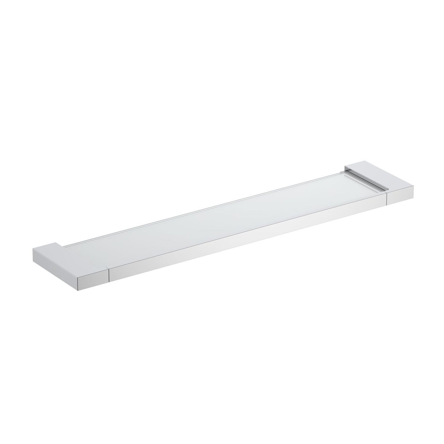 Elegant Metal Material Glass Shelf for Modern Interiors AA410071