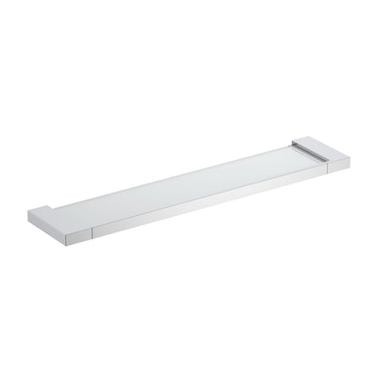 Elegant Metal Material Glass Shelf for Modern Interiors AA410071