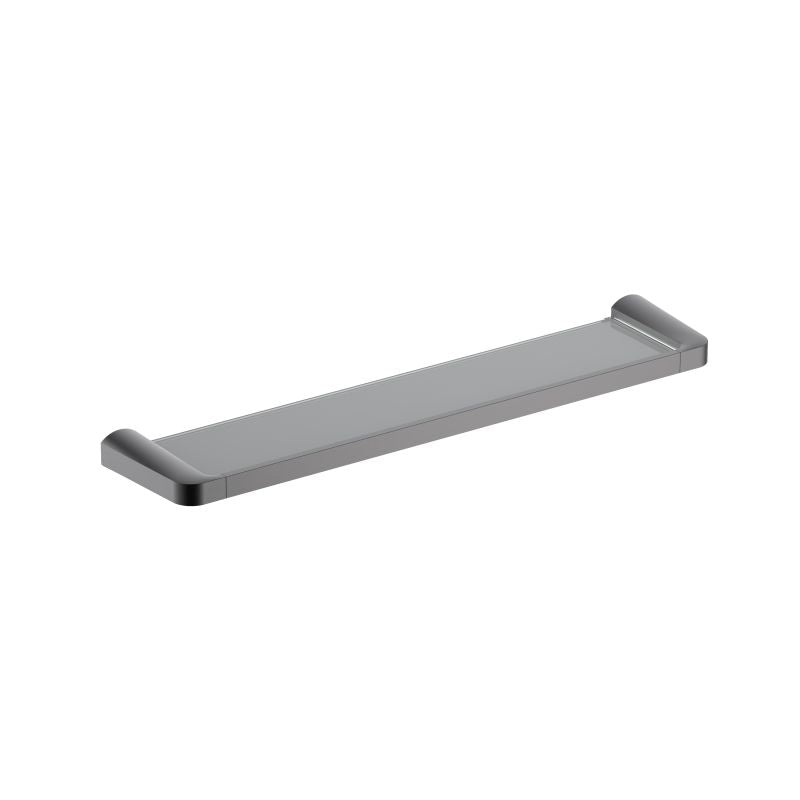 High-Quality Zinc Alloy Glass Shelf for Elegant Organization AA420071