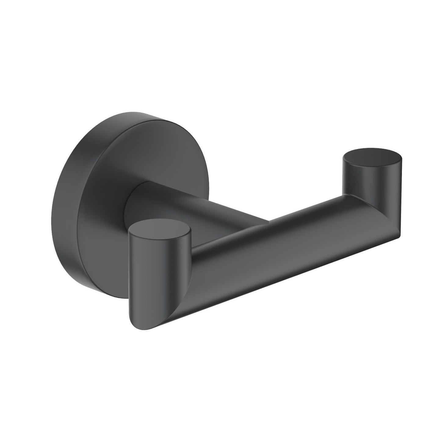 Aquavit Vista Round plate SUS304 Double Robe hook AA500012