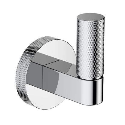 Aquavit Texture Stainles Steel Knurled Design Robe Hook AA520211