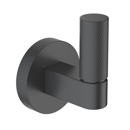 Aquavit Texture Stainles Steel Knurled Design Robe Hook AA520211