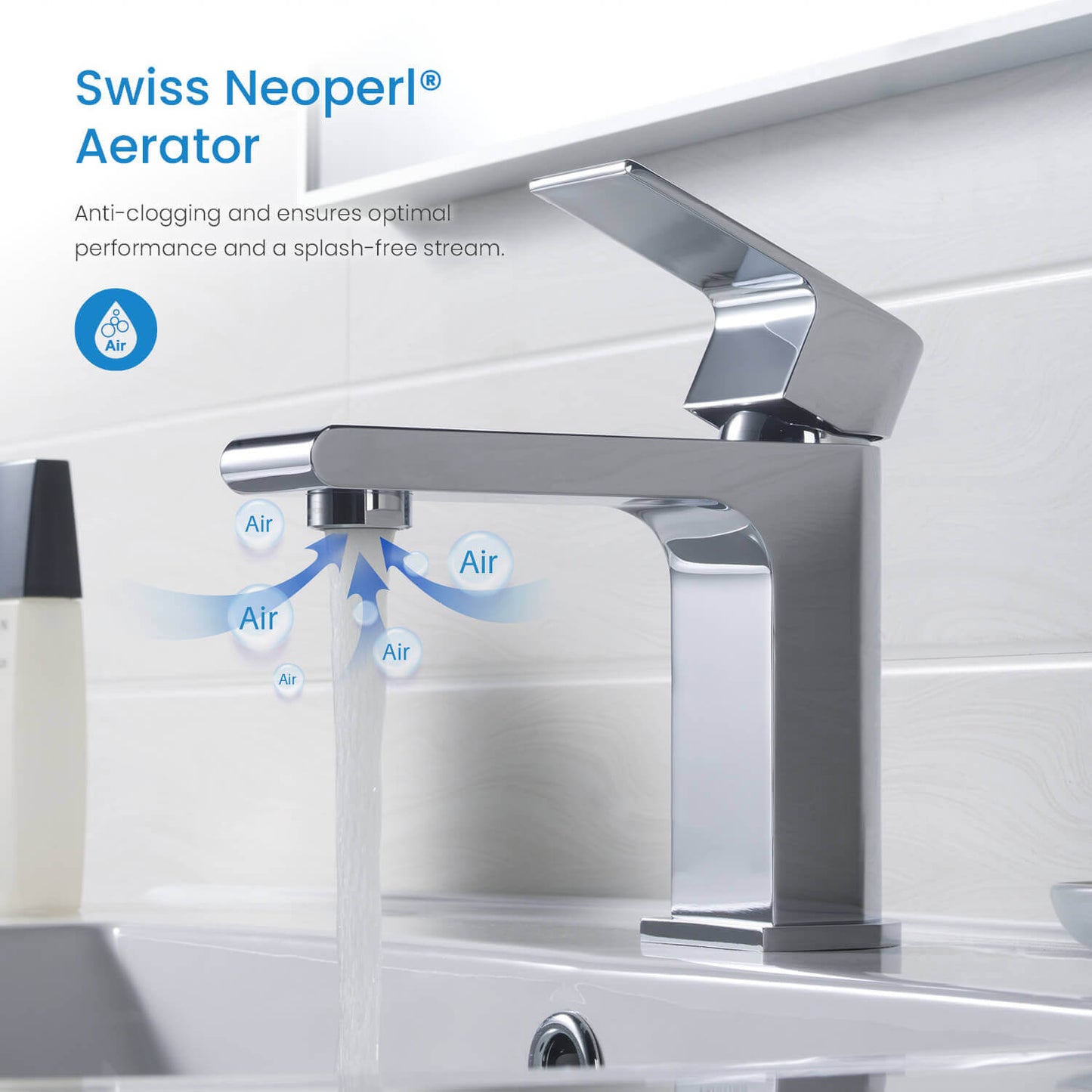 Blaze Single hole basin faucet AT010011