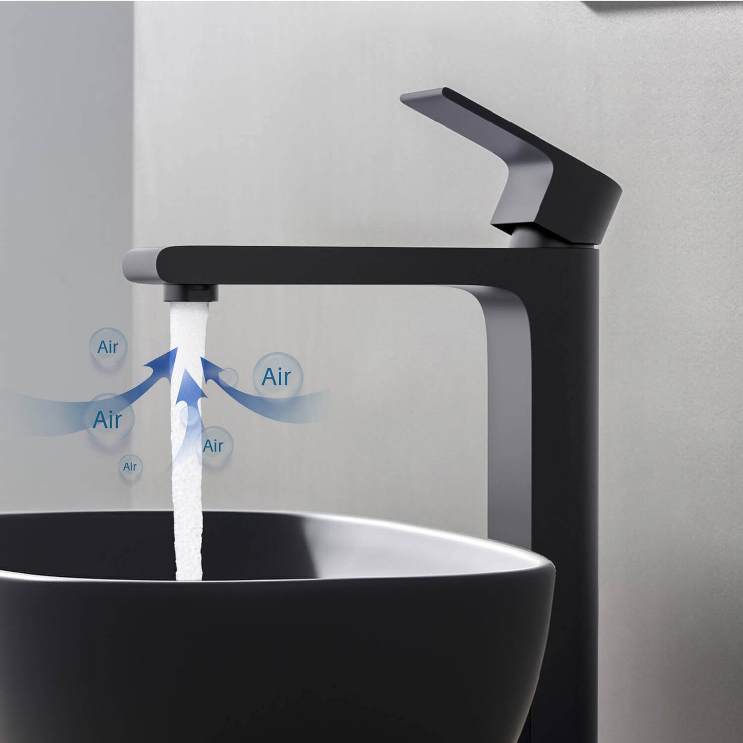 Blaze Vessel basin mixer AT010012
