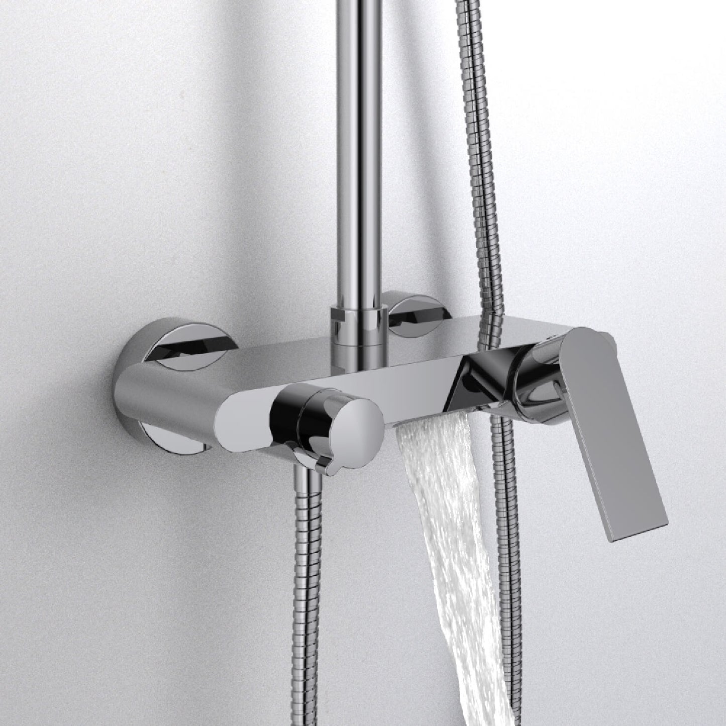 Blaze Wall mounted Shower column with 3 outlets AT010062