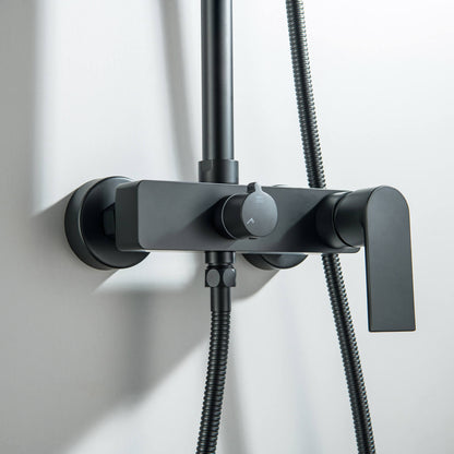 Blaze wall mounted Shower column with 2 outlets AT010064