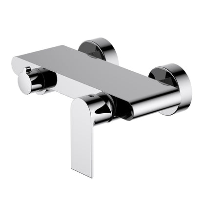 AT012300 solid brass waterfall bath shower mixer in chrome finish