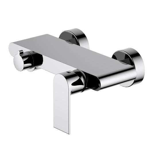 AT012300 solid brass waterfall bath shower mixer in chrome finish