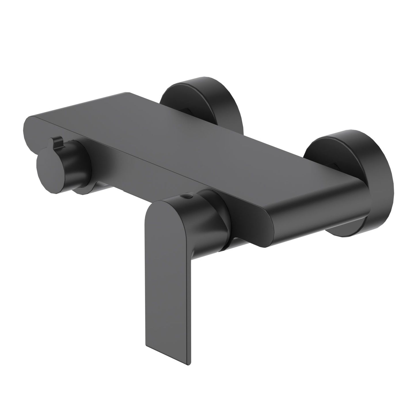 AT012300 hidden waterfall bath shower mixer in matte black finish