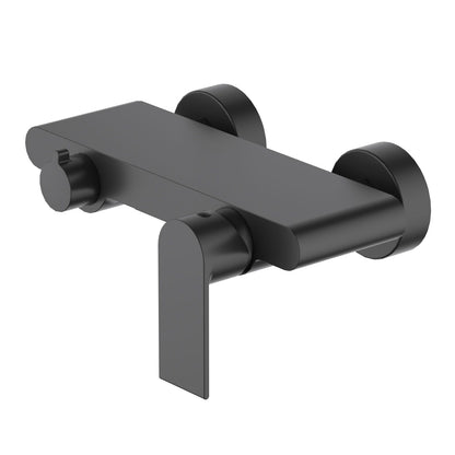 AT012300 hidden waterfall bath shower mixer in matte black finish