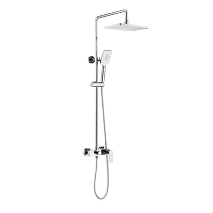 Aquavit Blaze chrome solid brass two-outlet shower column AT016201