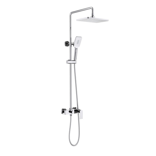 Aquavit Blaze chrome solid brass two-outlet shower column AT016201